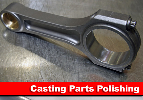Engine and Motor High Polish Finish of Aluminum, Steel, Brass, or any Metal.